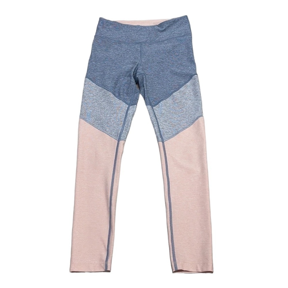 Outdoor Voices Leggings 7/8 Length Pink Blue Heather Size Medium